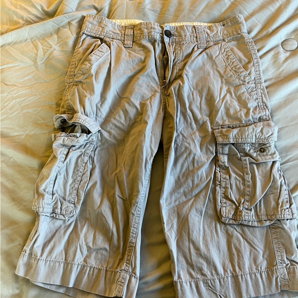 #30 Gray cargo shorts